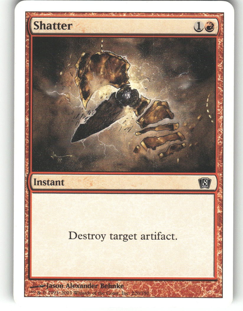 Shatter - 8th Edition - MTG - Common - #220 - NM