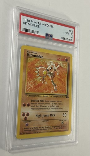 Hitmonlee (Unlimited) graded PSA 4 for sale on eBay