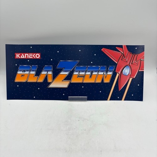 Kaneko Blazeon Vintage Arcade Header Marquee 10.5 x 26” Original | eBay