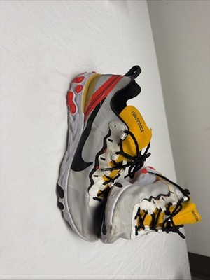 Nike React Element 55 Men's Running Shoes Size 9.5, Black/Red, Athletic Sneakers
