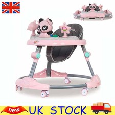 Baby Walker/Rocker Bouncer First Steps Push Along Activity Music Ride On Car UK.