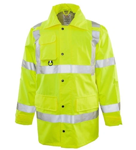 NWT Game Workwear Hi-Vis Rain Jacket Mens Small 1340 - product listing photo