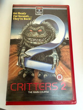 BIG BOX Columbia Pictures Critters 2: The Main Course VHS PAL Horror Cult 1988