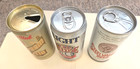 Three Vintage Beer Cans, Steel Valley, Buckeye Draft &Utica Club, good condition — photo 2
