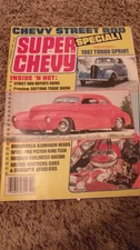 FEBRUARY 1987 SUPER CHEVY MAGAZINE COLLECTIBLE CARS CHEVROLET PERFORMANCE