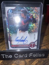 2022 Bowman Chrome Draft Carlos Aguilar First Auto Refractor /299