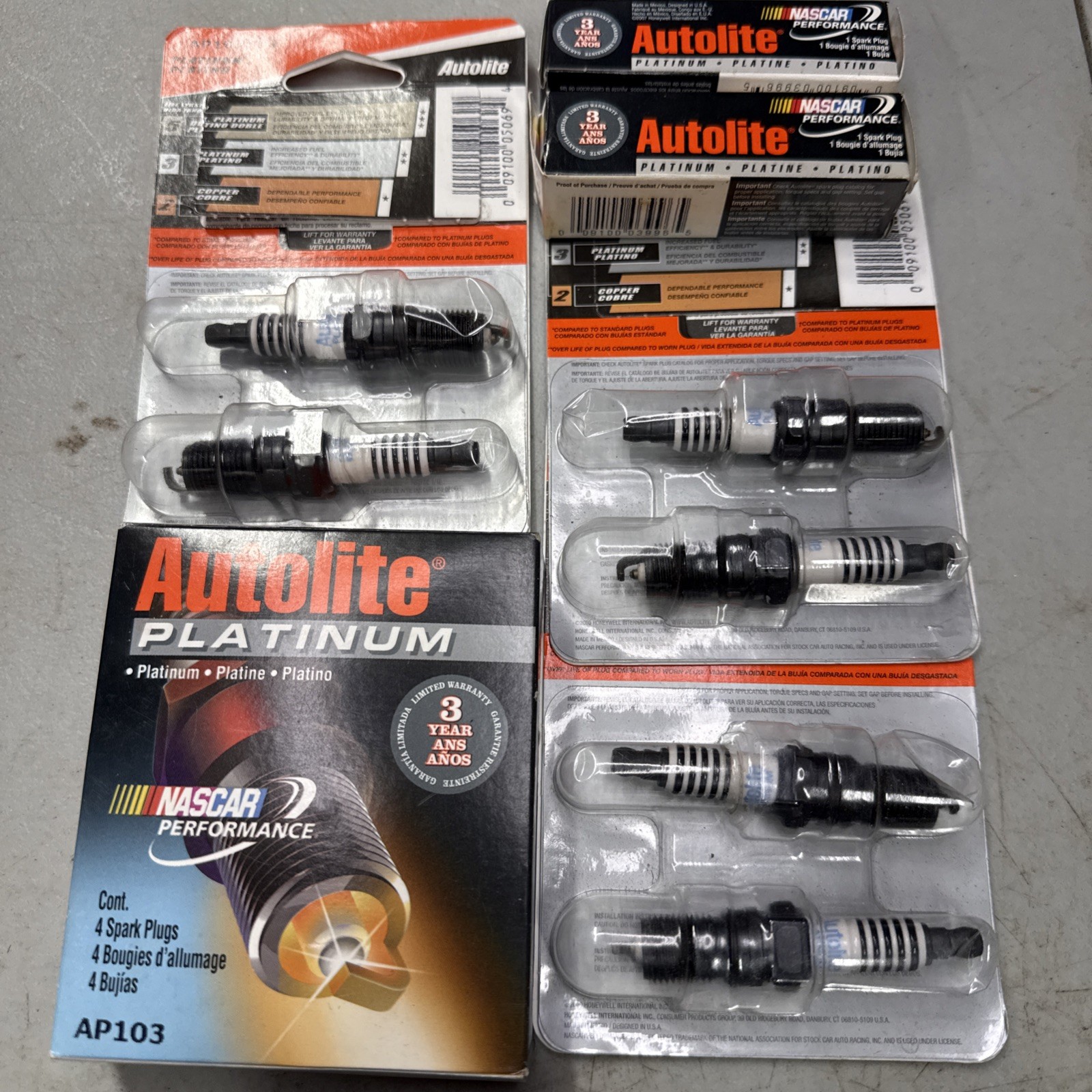 12 Pack Autolite Platinum Spark Plugs AP103