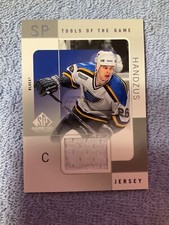 2000-01 SP Game Used Edition Tools of the Game JERSEY Michal Handzus #MH Blues