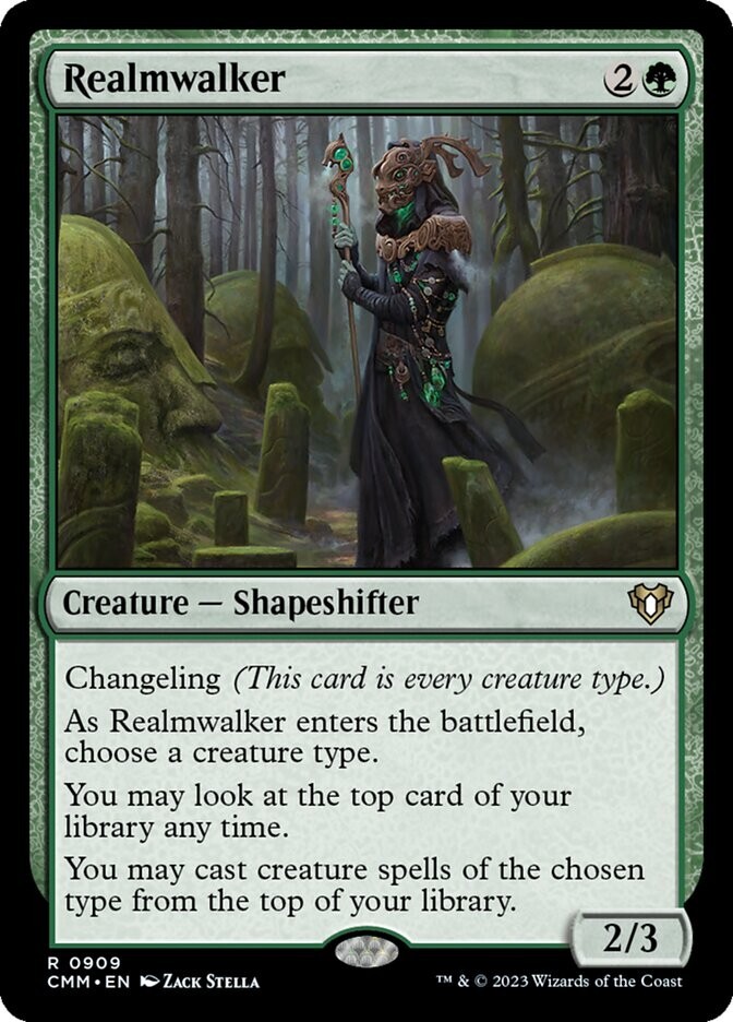 Realmwalker: Magic the Gathering Commander Masters Rare