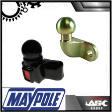 Maypole 50mm Towball Tow Hitch EU Approved + Towball Cover with Reflector