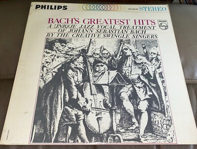 Bach's Greatest Hits The Swingle Singers Vinyl Record Album Lp PHS-600-097 NM