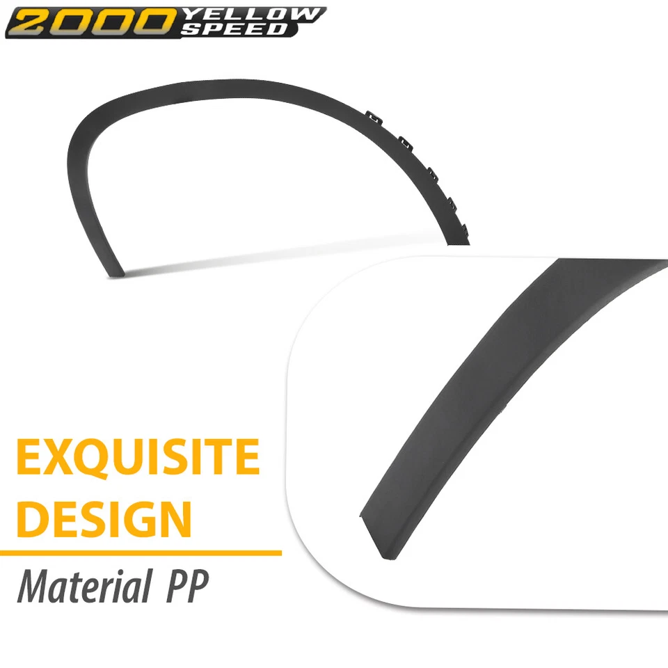 Fender Trim Molding Fit For 2015-2020 Mercedes Benz GLA250 Front Right Side Foto 4 de 4