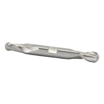 7/16 X 1/2 HSS 2 Flute Double End Ball End Mill