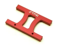 STRC STA80026HR Aluminum HD Chassis H Brace Red : SCX10 / SCX10 II