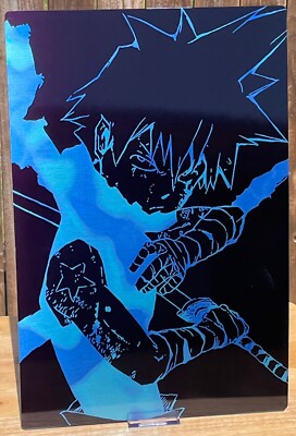Black Star Soul Eater Large Metal Print 12x18in