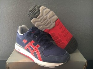 asics navy red