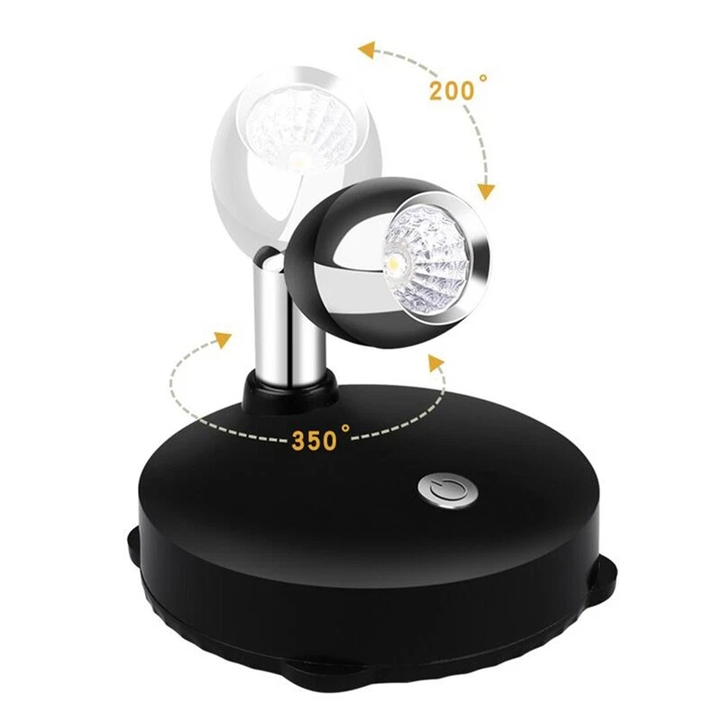 Battery operated top accent lights