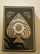 Guild Of Artisans Black Edition US Playing cards Theory Number 12-16 New sealed