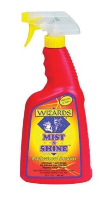 Wizards 01214 Mist-N-Shine Professional Detailer Enhance Chrome 22 oz. Bottle