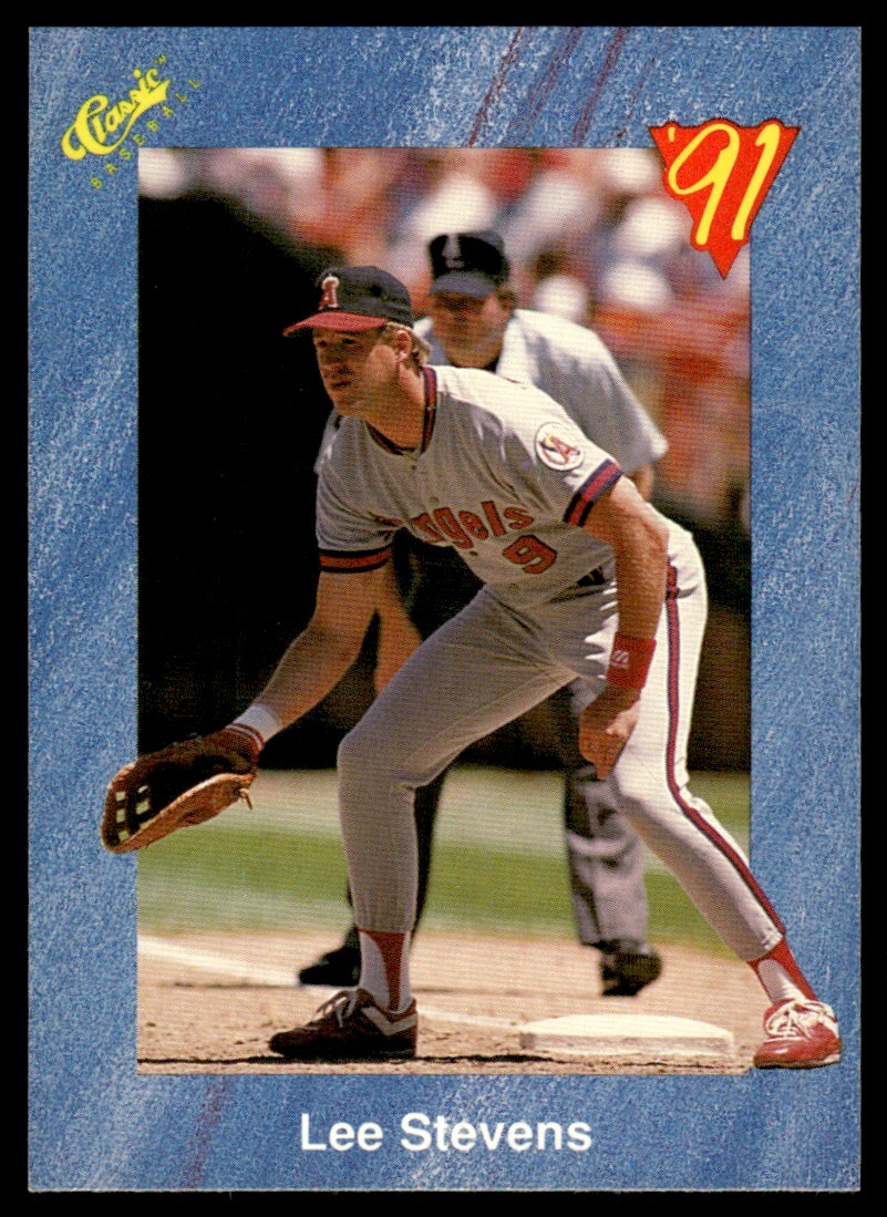 vintage an・an no.25 1991 Classic I #T25 Lee Stevens California Angels | eBay