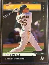 2019 Topps Now Future #14 Matt Chapman Oakland Athletics