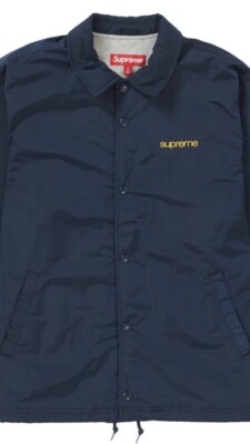 Supreme - NYC Coaches Jacket - Navy Blue - XXLarge - FW23 - Brand