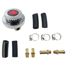 Manual Fuel Pressure Regulator Metal Adjustable for Carburetor Engine Universal