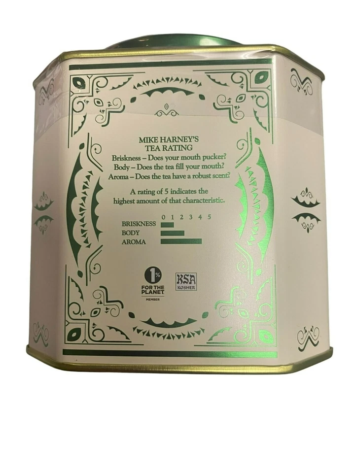 Harney & Sons White Christmas Tea Tin 30 Sachets Vanilla & Almond Flavors 2.67 O - Image 3 of 4