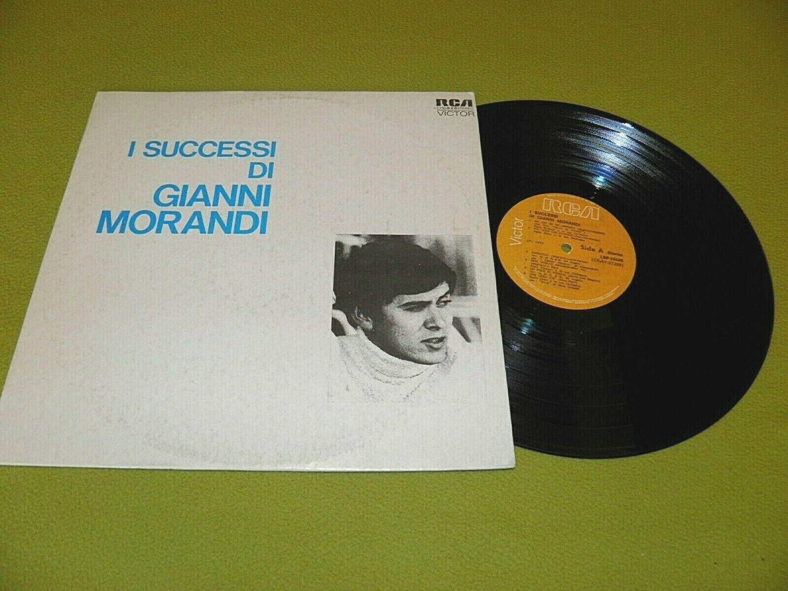 Gianni Morandi - I Successi DI - Rare 1973 Israel Press Only ! LP / Zingara