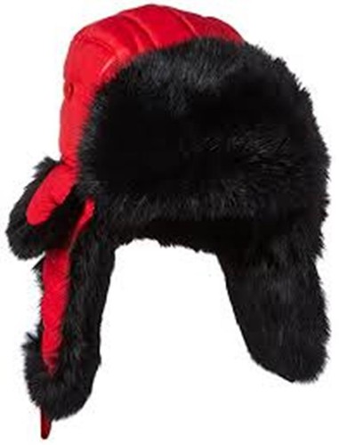 Cozy Z Winter Taffeta Faux Fur Aviator 