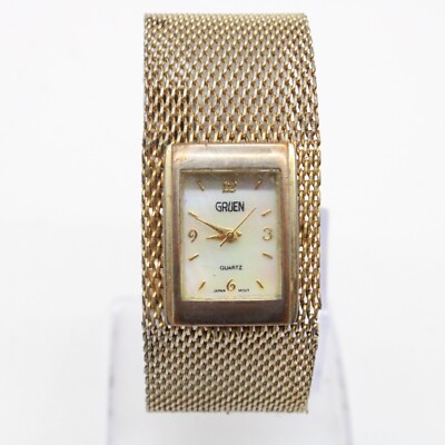 Vintage Gruen Quartz Women\'s Watch - Stainless Steel. s-l400.jpg main image 4