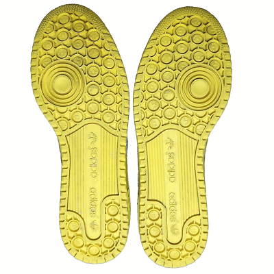 ADIDAS ObyO X Jeremy Scott Letters Sz 9 Yellow Reflective  display picture 3