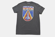 Fifth Sun NASA Mens Space Shuttle Graphic Charcoal Heather Shirt New S-2XL
