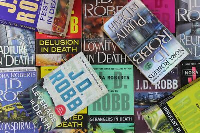 Lot of 10 J.D. Robb Mass Market Paperback Books MIX