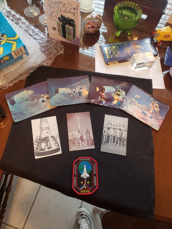 Vintage 1969 NASA space Collectibles, Moon landing, First day covers