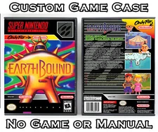 EarthBound - Super Nintendo SNES Custom Case *NO GAME*