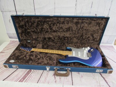 Fender H.E.R Stratocaster Electric guitar - Blue Marlin w/Hard Shell Case