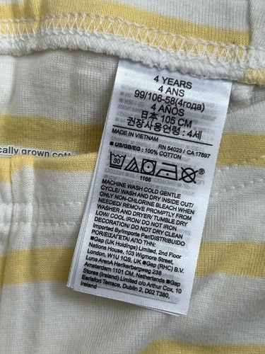 🌱ORGANIC🌱 Baby Gap | Tractor PJ Set Sz 4yrs - +Loving Kindness Everyday - Picture 14 of 15