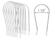 8 Pack Hot Curler Clips Replacement Kit for Electric Rollers Securing Pins