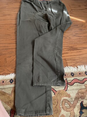 Gloria Vanderbilt Womens 12 Denim Jeans Army Olive Green Amanda Straight  Stretch