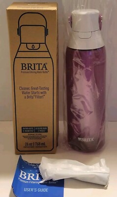Brita 26oz. Premium Filtering Water Bottle - Orchid -Purple - NEW!