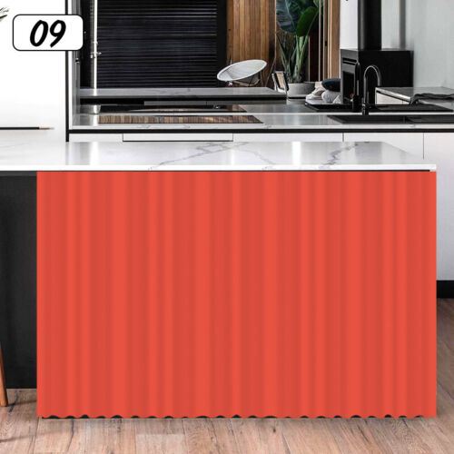 Armario Cortina Autoadhesiva Antipolvo para Estantes Abiertos Armario Decoración Cocina - Imagen 23 de 35