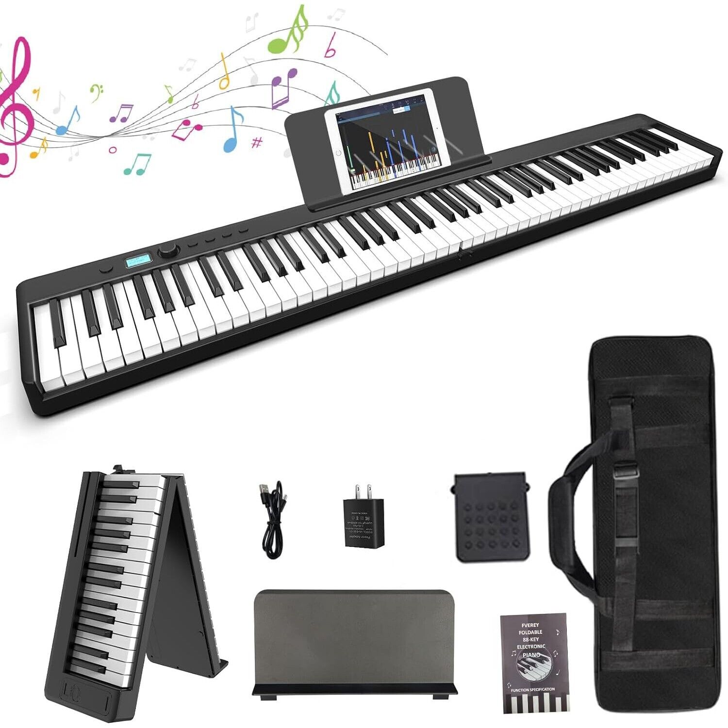 BX-20 Folding piano factory supply wholesale price digital