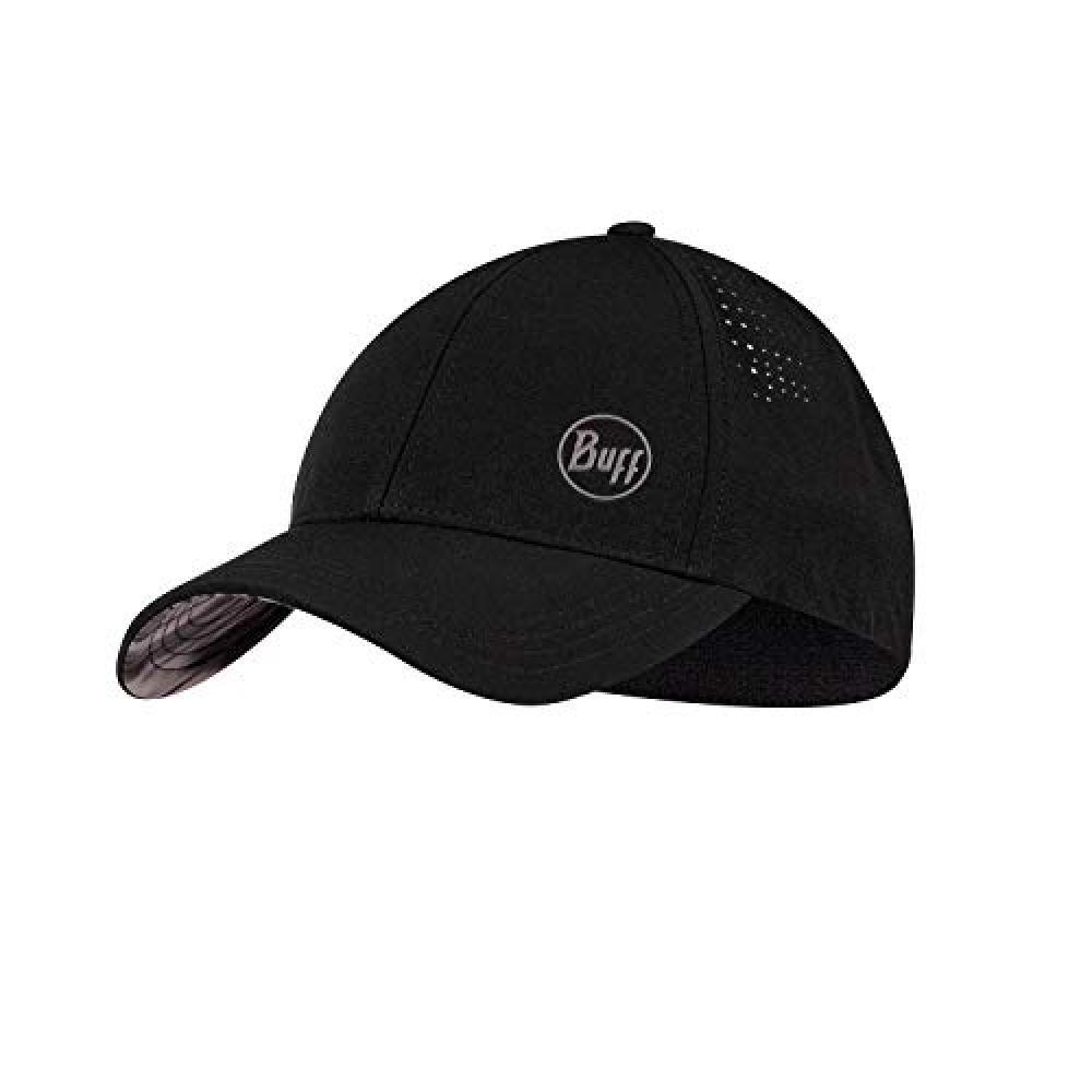 (TG. L-XL) Buff Trek cap, Berretto Unisex-Adulto, Nero, L-XL - NUOVO