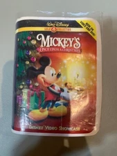 Disney Mickey's Once Upon a Christmas Figurine (2003) Gold Collection Sealed!