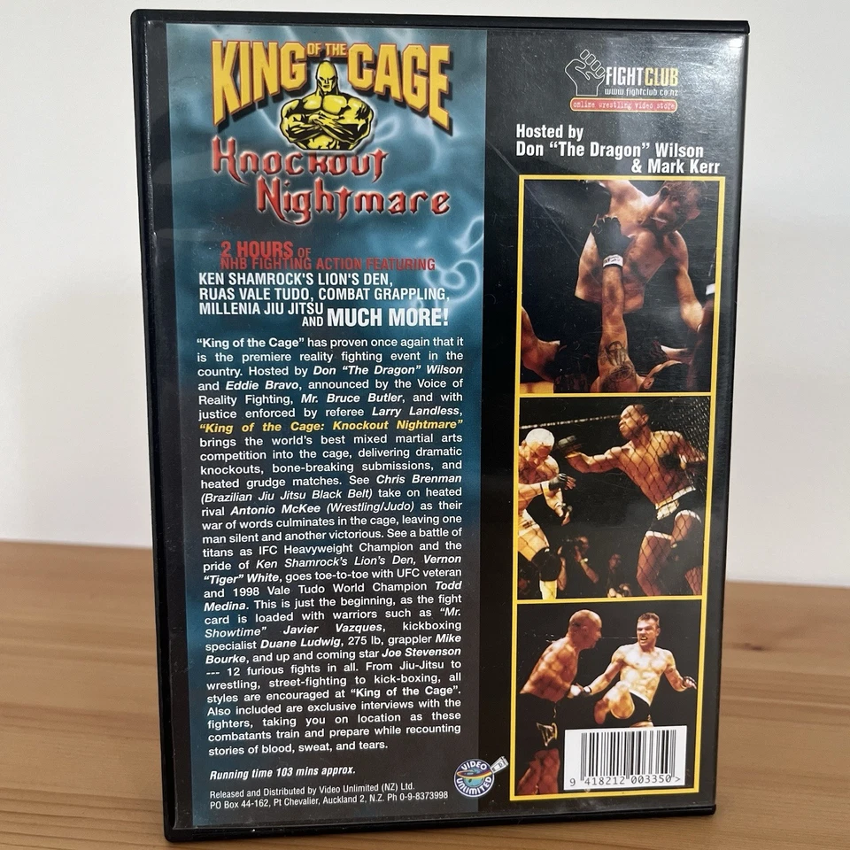 King of the Cage-Knockout Nightmare (DVD, 2000) - image 3 of 3