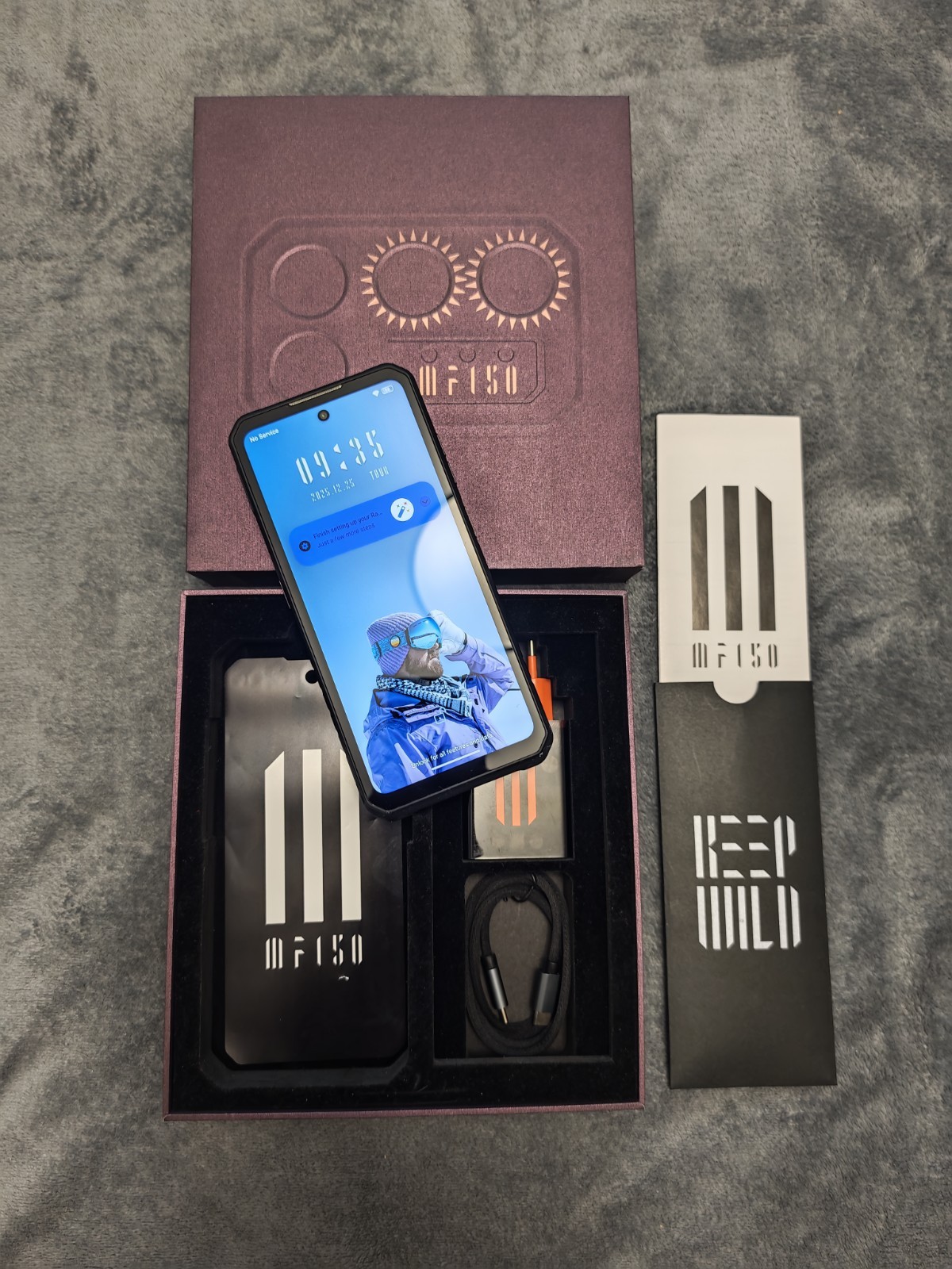 IIIF150 4G LTE Android Rugged Phone Thermal Builder Mobile Waterproof Unlocked