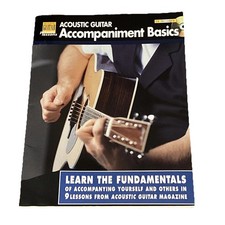 ACOUSTIC GUITAR ACCOMPANIMENT BASICS: ACOUSTIC GUITAR By Hal Leonard Corp. VG 