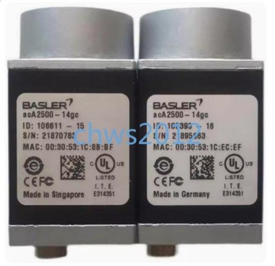 1 PCS USED   ACA2500-14gc Industrial Camera 5 million pixel color GOOD *yt