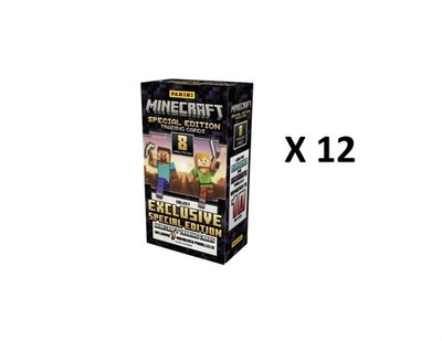 Sealed Minecraft Special Edition Hobby Box Case Panini -Kid Icarus-
